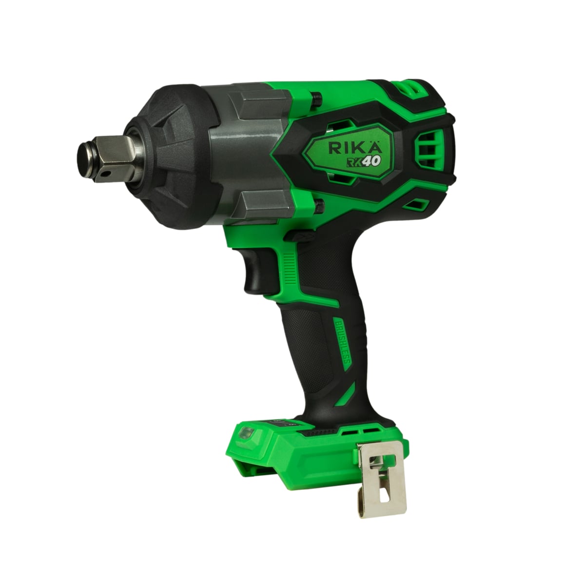 Rikä RK40 40V 3/4in Cordless High-Torque Impact Wrench | 1700Nm Nut-Busting Torque | Friction Ring | Brushless Motor | Body Only